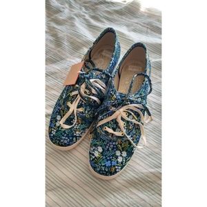 SOLD * Keds x Rifle Paper Co Sneakers Blue Meadow